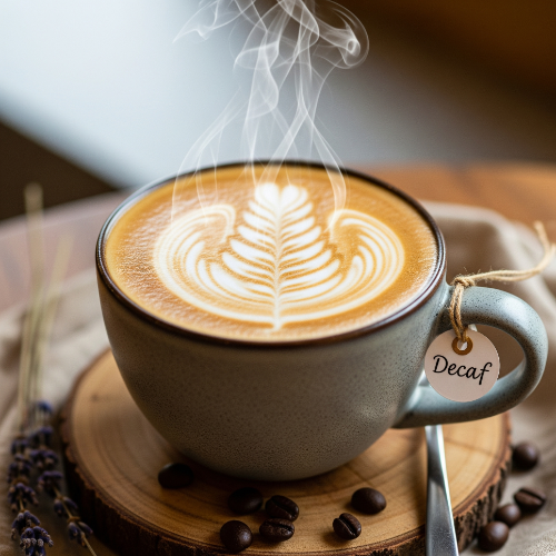 Decaf Coffee Vegan Milk
