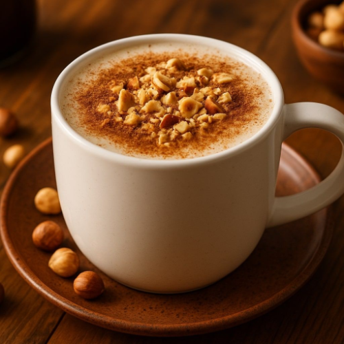 Salep With Hazelnut
