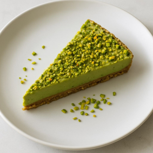 Vegan Pistachio Cheesecake