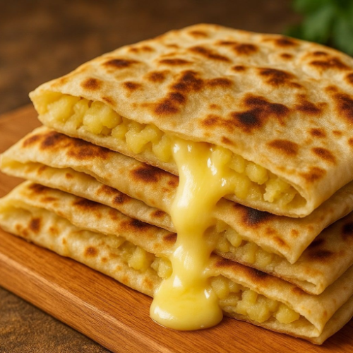 Cheese With Potato Pancake