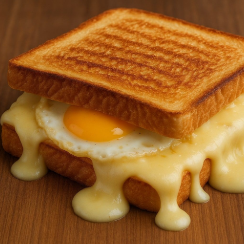 Cheese With Egg Toast