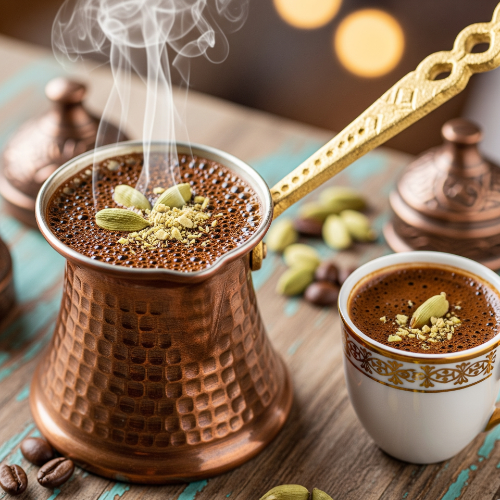 Cardamom Turkish Coffee